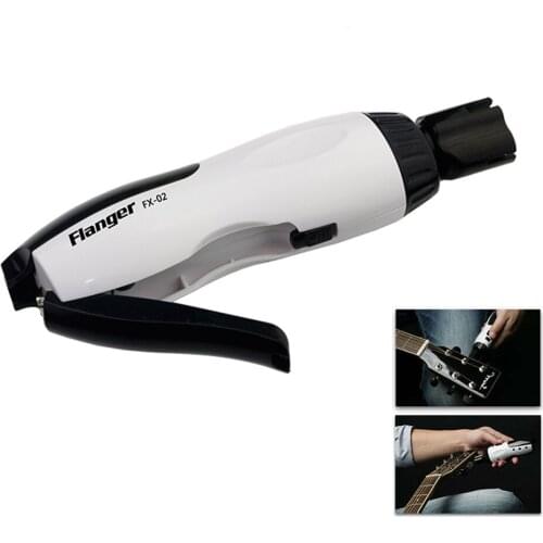 Flanger Electric Guitar String Winder 200rpm Perfect Speed & Torque with Bridge Pin Puller Chargeable
