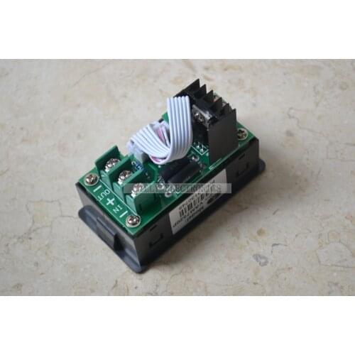 VAM7520P Voltage Ammeter Multifunction Meter 0-75V 0-20A Dual LED Display