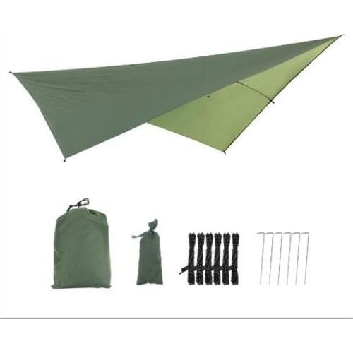 High quality Waterproof Sunshade Rain Fly Tent Shelter Hammock Tarp for Camping