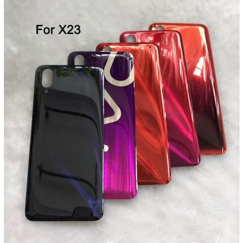X23 Back Glass Battery Cover For VIVO X23 X23i Housing 3D Glass Case For VIVO X 23 i Rear Door Back Cover