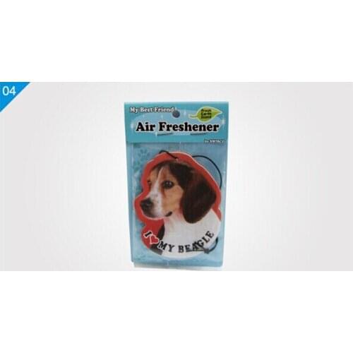 Free Shipping Via Fedex or DHL ,cartoon design promotional hanging paper car air freshener