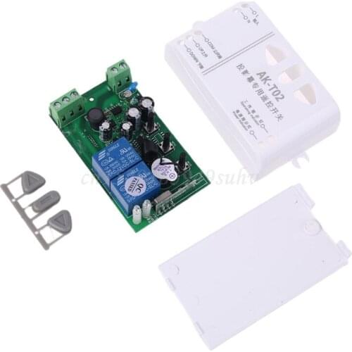 AC 220V Projection Screen Wireless Remote Control Receiving Controller Up Down Switch