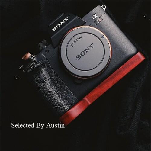Hand Made Wooden Wood Hand Grip Plate Bracket For Sony A7R4 a7R IV A7RM4 ILCE-7RM4/A7RM4/α7R IV