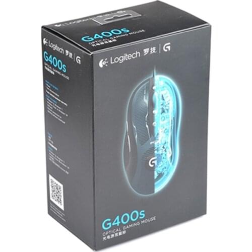 Logitech G400S Gaming Wired Mouse Gamer 3500DPI Computer Games Mice Rechargeable Original Mause Ergonomic Optical Mouse Laptop