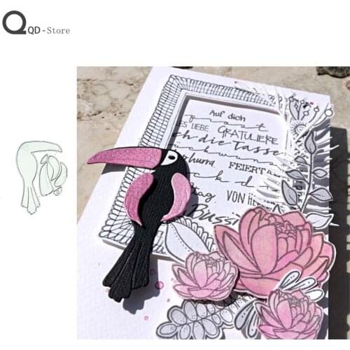 Egret Metal Cutting Dies Scrapbooking Handmade Tools DIY Card Make Mould Model Craft Decoration New 2021 Wholesale