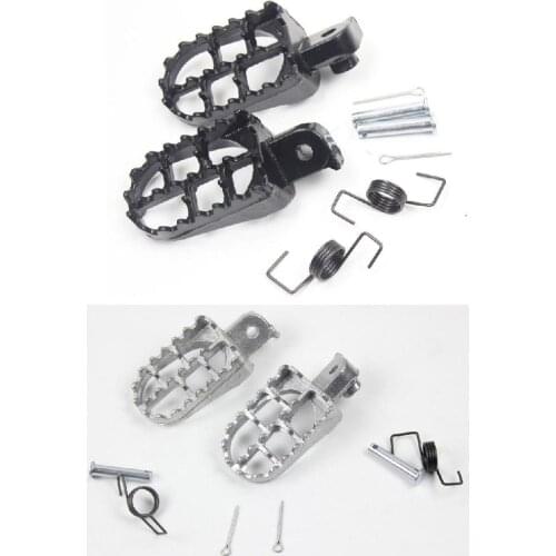 3.1 inch length x 2.0 inch width Foot Pegs Pedals for For PW 50 (ALL) PW80 (ALL) Footrests Foot Pegs