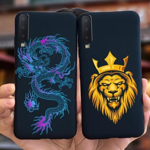 For Samsung A7 2018 Case SM-A750F Soft Silicone Back Cover For Samsung Galaxy A7 2018 A750F Phone Cases 6.0'' Shockproof Bumper