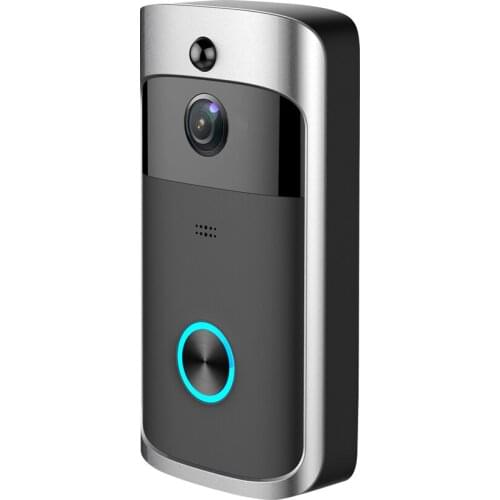 WiFi Smart Wireless Security Doorbell Camera Ring Visual Intercom Video Alarm Door Phone Remote Home Monitoring Night Vision