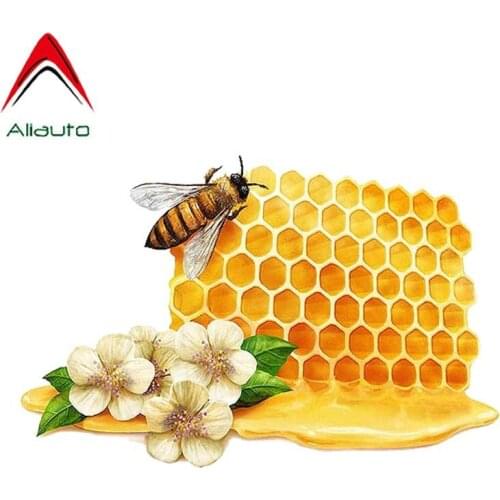 Aliauto Funny Car Sticker Delicious Honey Decal Accessories PVC For Volkswagen Polo Ford BMW Audi.15CM*10CM