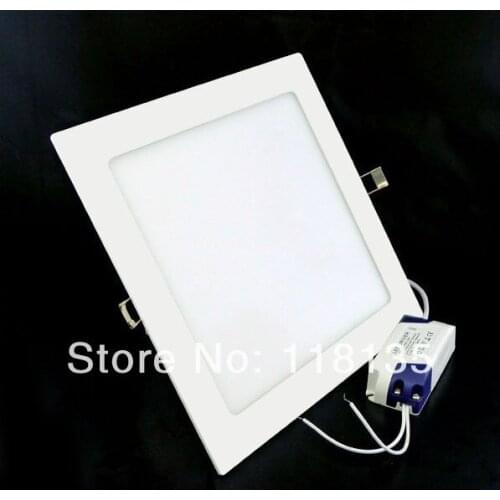 15W Led Panel Light AC85-265V Square Led ceiling Light Panel Free Shipping