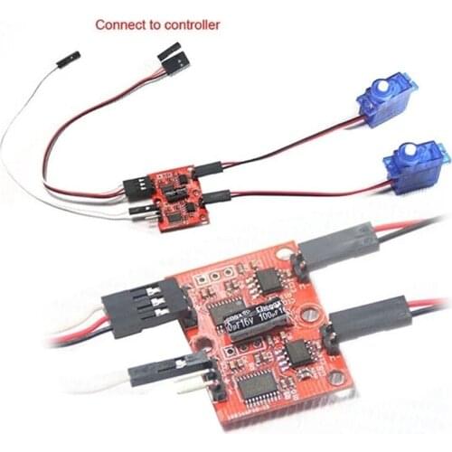FEETECH FT-SMC-2CH 2-Channel DC Motor Control Driver Board stand by PWM-capable device for eArduino Small Robot Project