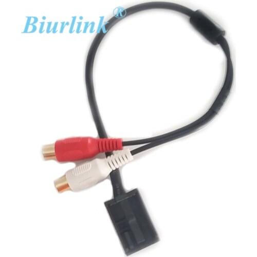 Car Audio Parts CD Auxiliary RCA Audio Cable for Ford Focus Mondeo