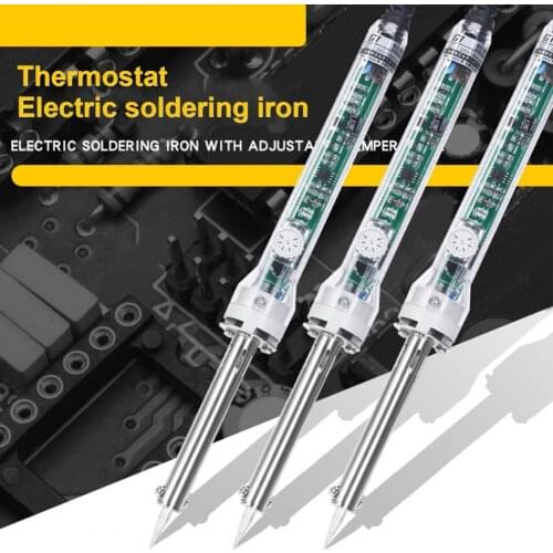 905C AC 220V Electric Soldering Iron Precise Temperature Control Professional Adjustable Electric Solder Iron for Welding