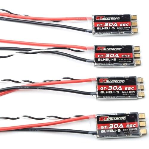 New style GTSKYTENRC GT-20A-S 20A/30A S ESC BLHeli_S BLHeli S OPTO 2-4S Supports Mulitshot OneShot125 Oneshot42 Multicopter