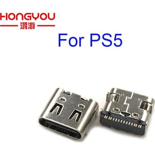 Original Micro USB Charging Port Plug for PlayStation 5 Dualshock Wireless PS5 Controller Connector
