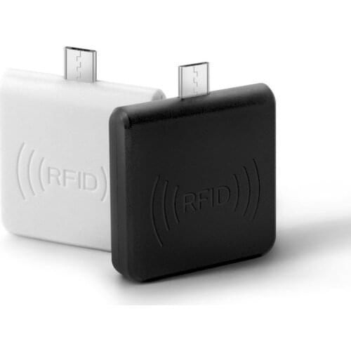 RFID 13.56Mhz IC MF1 S50 S70 NTAG213 NTAG215 NTAG216 NFC Reader Portable Mirco USB Card Reader for Android Phone