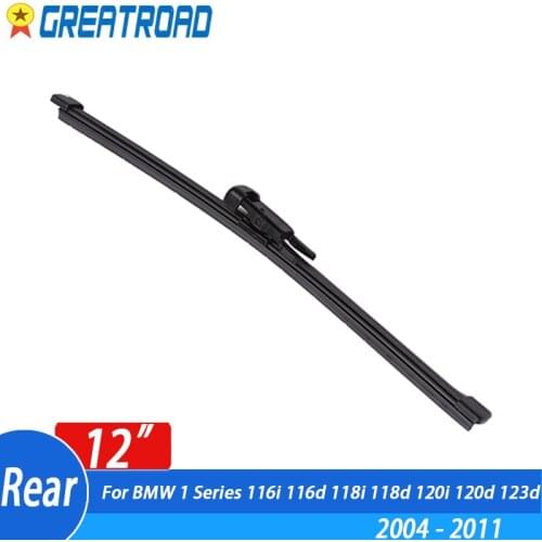 12" Rear Wiper Blade For BMW 1 Series 116i 116d 118i 118d 120i 120d 123d 130i E81 E87 2004 - 2011 Windshield Windscreen Window