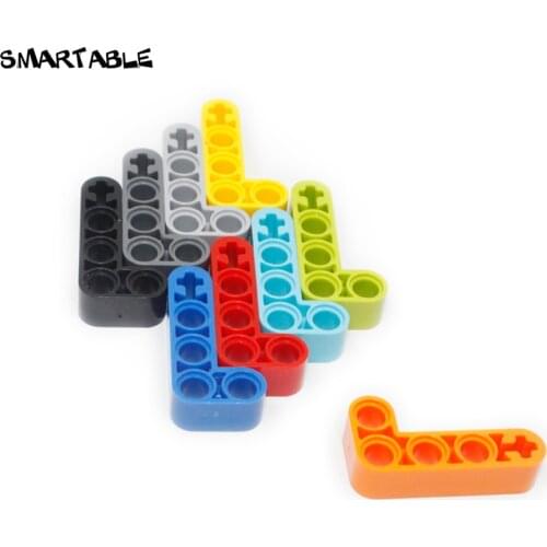 Smartable Technic Beams Liftarm 2x4 Building Block Parts Toys For Kids Educational Creative Compatible 32140 MOC 50pcs/lot