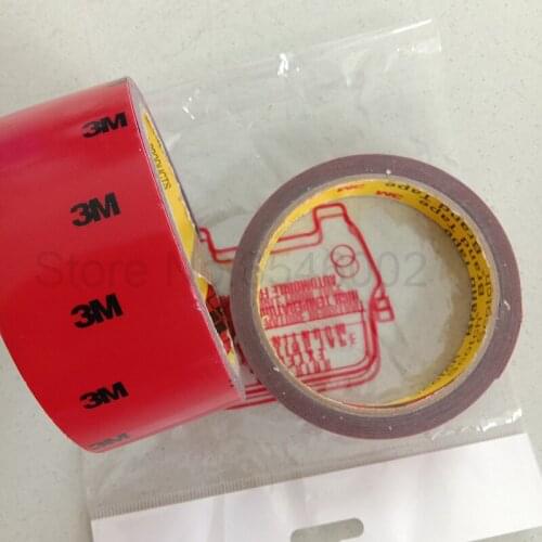 3M Super Strong Car Double Sided Tape Acrylic Foam Adhesive Waterproof Heavy Duty Mounting Tape Indoor Outdoor Use For Office