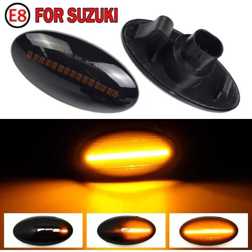LED Dynamic Side Marker Light Signal Blinker for Suzuki Grand Vitara Swift MZ EZ FZ Jimny Splas APV Arena Alto SX4 S-Cross XL7