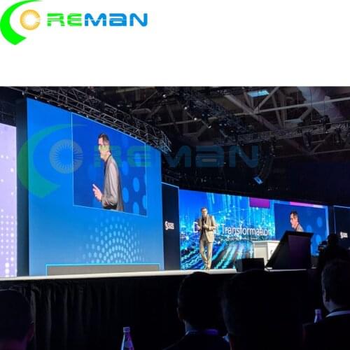 P3.91P4.81 high quality advertising led screen for rental stage background