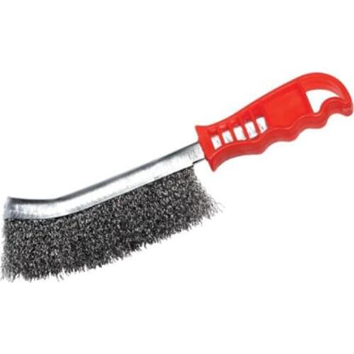 Wire Brushes Stainless Steel Rust Paint Metal Remover Garden BBQ Cleaning Tool