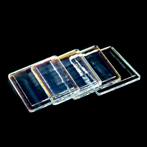 10PCS Defective Optical Flys-eye Lens Scaly Compound Eye Prism Research Decoration DIY