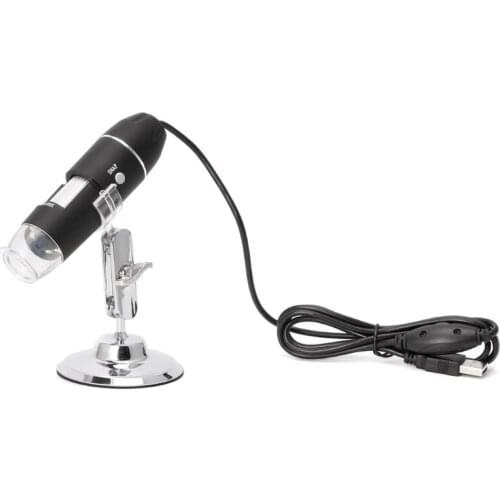 1000X 8 LED Digital Microscope USB Endoscope Camera Microscopio Magnifier Electronic Stereo