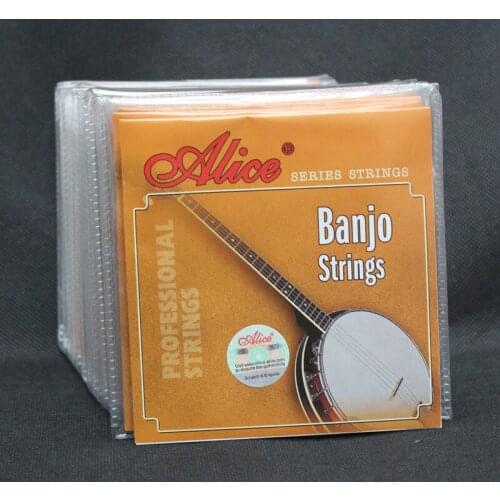 20 Sets Alice-Direct AJ04 Banjo Strings Light (.009 .016 .023 .030) 4-String Loop End