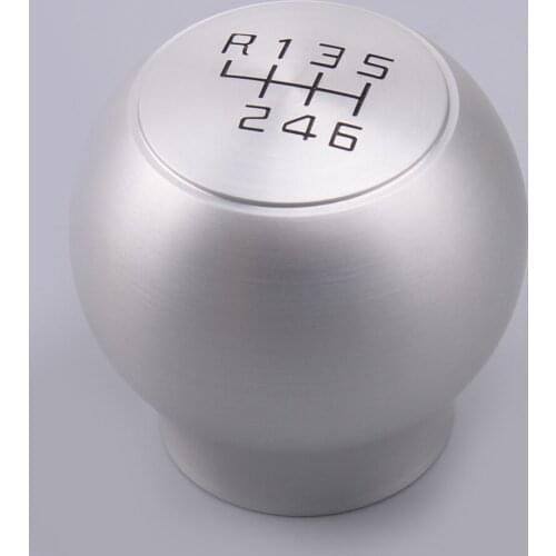 Silver Alloy Duty 6MT Car Auto Gear Shift Knob Fit for Chevrolet Cruze 2009 2010 2011 2012 2013 2014