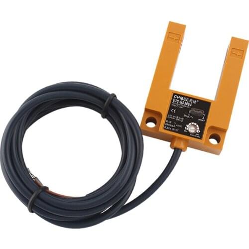 E3S-GS30E4 Three-Wire NPN Normally Open Infrared Photoelectric Induction U-slot Switch Elevator Leveling Sensor