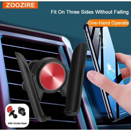 Gravity Car Phone Holder Air Vent Clip Mount Cradle Universal Auto Stand Cell Phone Mobile Phone Support For Car Accessories