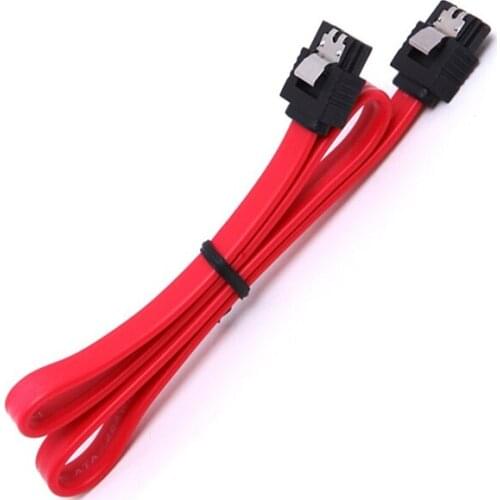 35cm Sata 7pin Data Cables Ssd Cable Hdd Hard Disk Drive Cord Line Straight Computer Cables