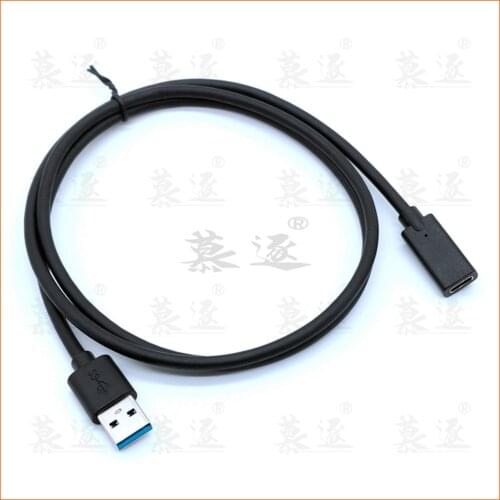 USB 3.1 Type C Female To USB 3.0 Male Port Adapter Cable USB-C To Type-A Connector Converter For Android Mobile Phone