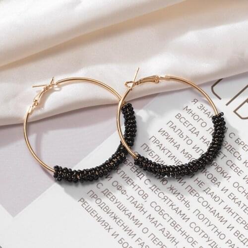 Classic Golden Punk Style Earrings, Womens Earrings, Metal Round Hoop Earrings, Suitable For Womens Trend in 2021