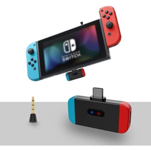 Bluetooth Wireless Transmitter Converter usb type c Adapter For Nintend Switch Headset PS4 console PC