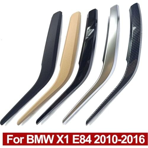 LHD RHD Upgraded Carbon Fiber Interior Door Handle Outer Cover Trim Replacement For BMW X1 E84 2010-2016