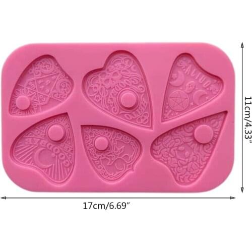 Love Heart Divination Epoxy Resin Mold Silicone Mould DIY Crafts Casting Tools T84A