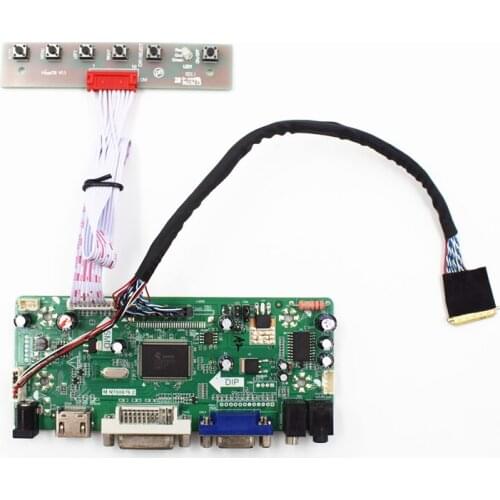 M.NT68676 VGA DVI HDMI-compatible LCD Controller Board Kit for B156HW01 B156HW02 B156HW03 15.6 inch 1920X1080 LVDS LED TFT
