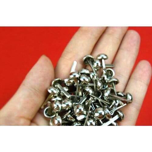 Two foot nail feet feet Book 2 claw bucket bags smooth nail Brad nail mushrooms 12mm*19mm