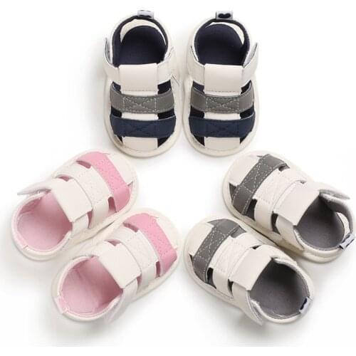 0-18M Fashion Baby Boys Girls Shoes Solid Color Outdoor Non-Slip Prewalker Toddler Shoes Spring Autumn Summer Shoes