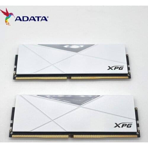 ADATA XPG SPECTRIX D50 DDR4 RGB MEMORY MODULE 16GB 32GB 3200MHz 3600MHz 4133MHz PC Desktop RAM WHITE