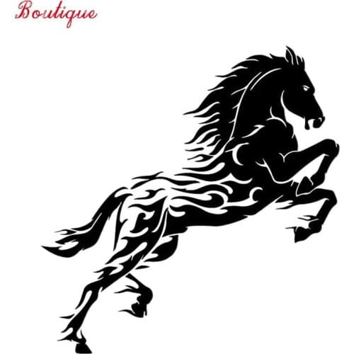 Creative handsome horse personality cool car decals, motorcycle accessories, waterproof for all models, pvc16cm-16cm