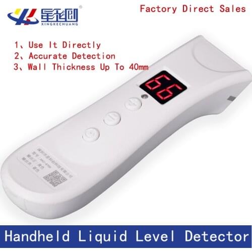 Handheld Liquid Detector, Non-Contact Liquid Level Sensor, Wine Tank Water Level, Portable Material Level And Level Detector