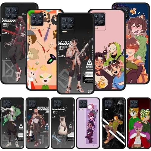 Phone Case For Oppo Realme GT 8 7 6 5 Pro C3 C11 C21 C21Y C20A XT X7 X50 Pro Ultra Silicone Capa Black Shell Dream Smp