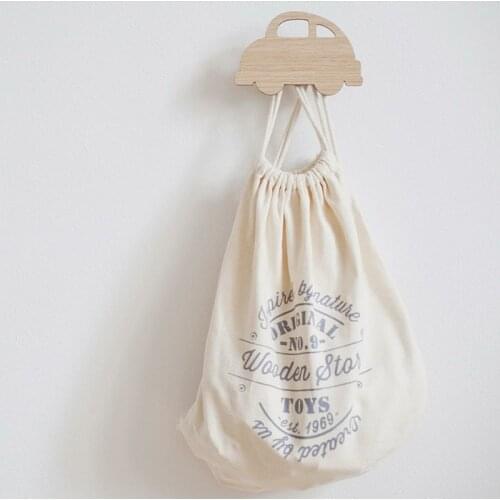 Nordic Car Hook Wall Hanger Wooden Hook Up Birthday Present Child Room Wall Decoration Hanger Hook Photography Props