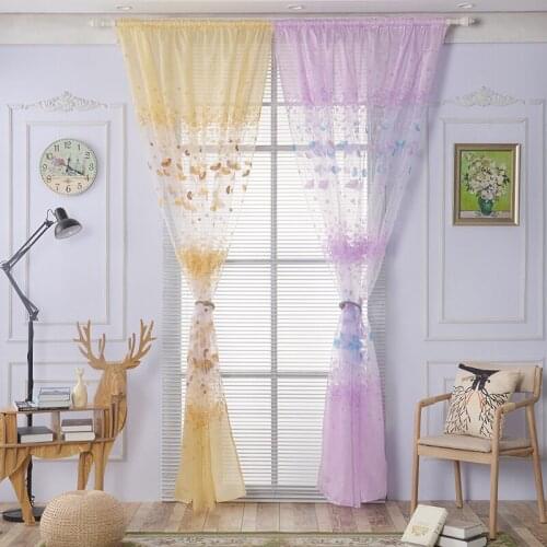 Curtains New Design Modern Draperies for Bedroom Windows Kitchen Ginkgo Jacquard Decor Tape Style