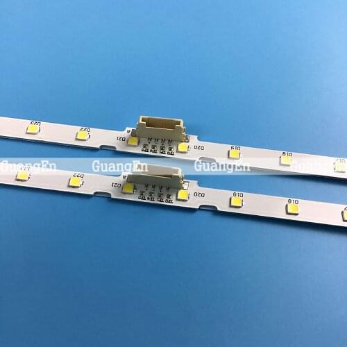2 PCS LED Backlight Strips For UE55NU7170U UE55NU7100 UE55NU7300 BN96-46033A 45913A BN61-15485A AOT_55_NU7300_NU7100 LM41-00566A