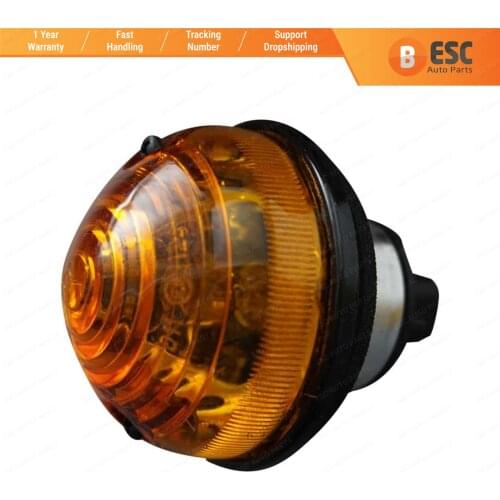 ESC Auto Parts BSP503 Front Indicator Light Lamp Unit Signal Lamp:AMR6513-LD for Land Rover Defender 90 110 130 TD5 1990-On