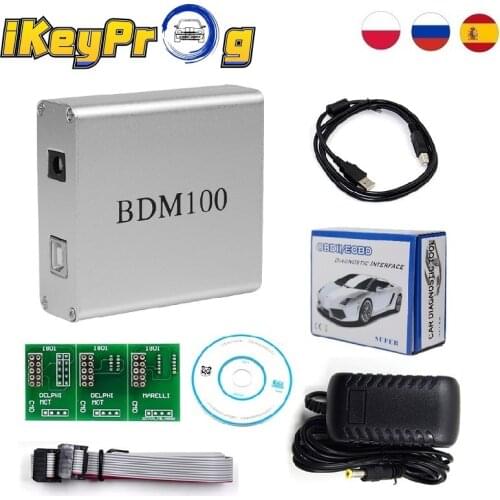 BDM100 ECU Programmer V1255 BDM 100 ECU Chip Tuning OBDII/EOBD Diagnostic Interface BDM 100 Programmer